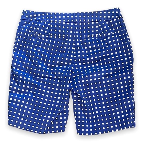 Liz Claiborne Blue and White Bermuda Shorts - Picture 2 of 5